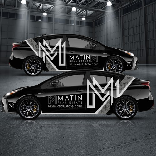Luxury Real Estate Firm Prius Wrap Design by ✨Elis Alves✨