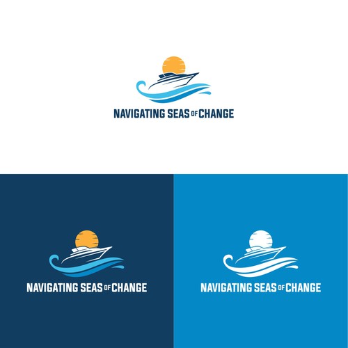 Nautical themed conference logo! Design by nurmaelani