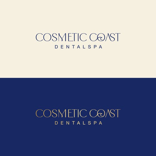 Design old money aesthetic for boutique cosmetic dental office located on the coast on NC Design by Thanh Lam