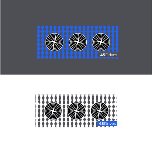 Design a Front Plate for 45Drives New HomeLab Storage Server Product Design by raj a_bad