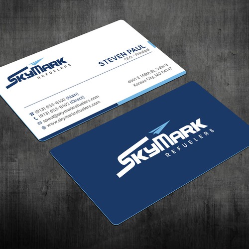 Need business card redesign for Aircraft Truck Fueling company Design by a r t  ^ s t a r