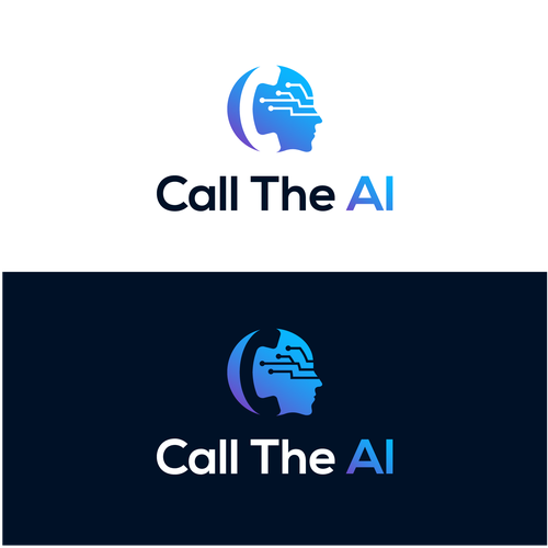 AI Communication Logo Design by coi