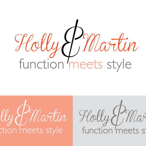 Create the next logo for Holly & Martin Design by Kevinvaranai