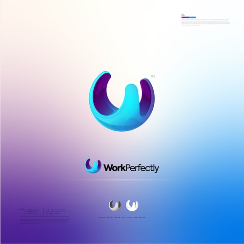 Logo for Enterprise Software WorkPerfectly Design by Falenar®