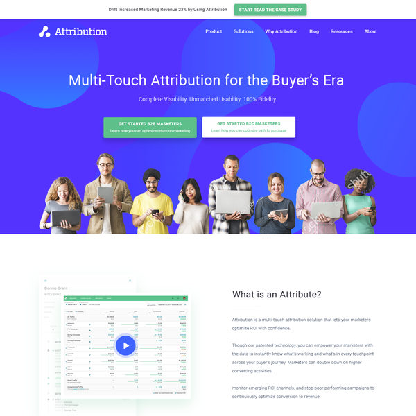 SaaS Application Wordpress Site