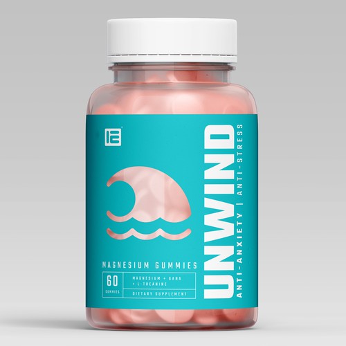 Trendy Supplement Brand Label Design Design by MKaufhold