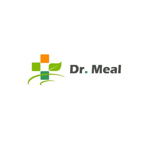 Meal Replacement Powder - Dr. Meal Logo Réalisé par Dmitri Cezaro