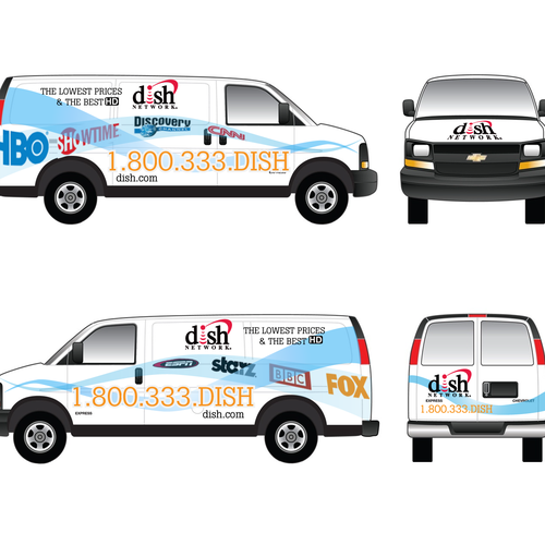 Design V&S 002 ~ REDESIGN THE DISH NETWORK INSTALLATION FLEET por summerWind