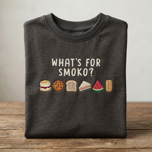 "DESIGN A KIDS COUNTRY SMOKO TSHIRT" winning T-shirt