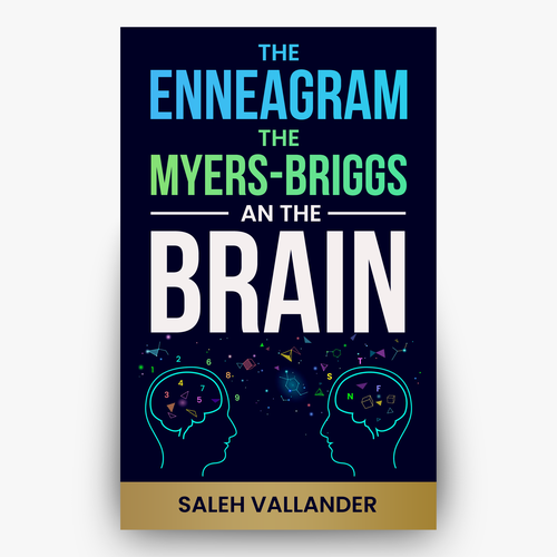 Personality and the Brain (book cover) Design by Hisna