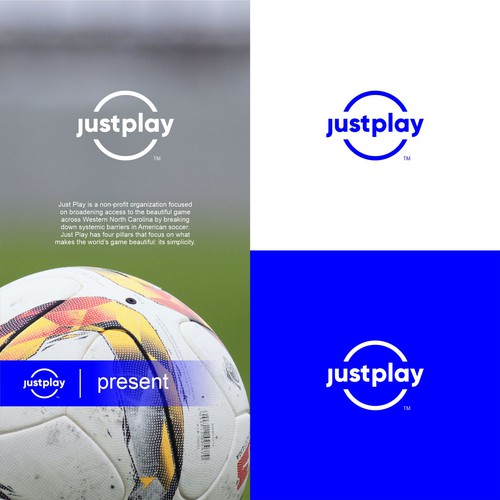 Minimalist logo for soccer non-profit Design by Tridvit Design