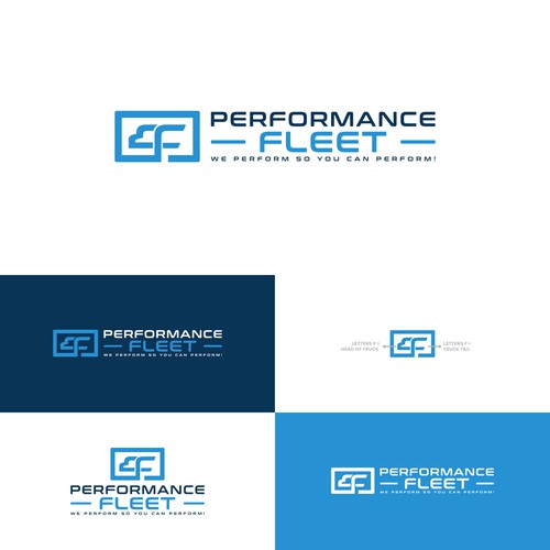Performance Fleet Logo Design by Qinzi Std
