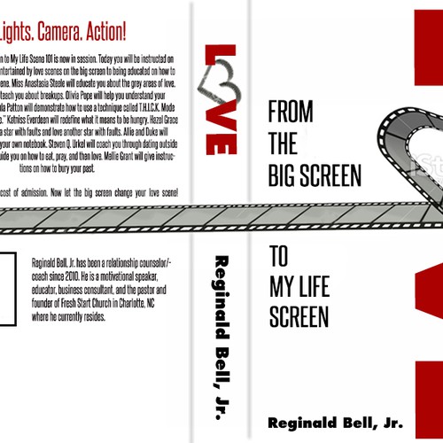 Lights. Camera. Action! Help us create a bestselling book cover! Design by Suzaku Lee