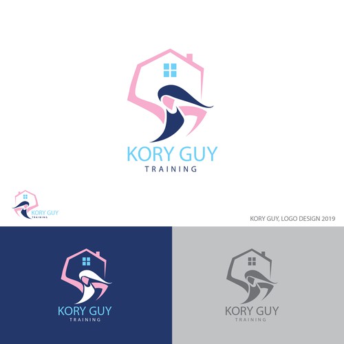 コンペ「Need a Fun and Powerful Logo for a Female in Home Trainer!」のデザイン by A Krikoryanさん 