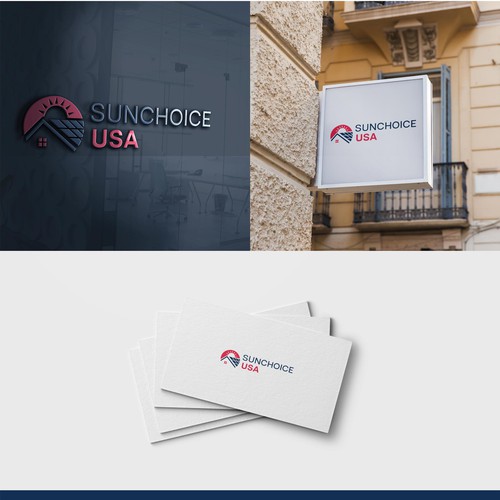 Solar Sales upscale logo  Design réalisé par S H A Y