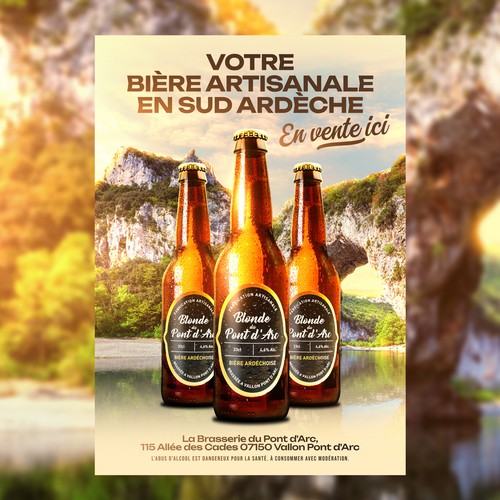 Poster for craft beer Design by umbertino