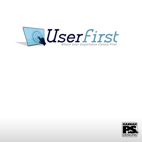 Logo for a usability firm Diseño de HannahPS