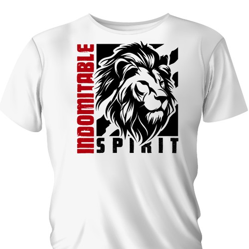 Lion tshirt design to inspire men to greatness Design by niki99