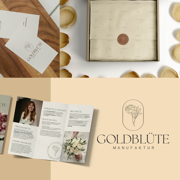 GOLDBLÜTE Manufaktur – Full Branding + Stationary&Packaging