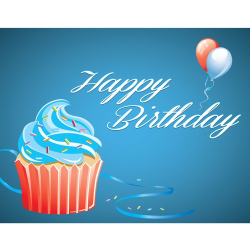 Create cool birthday card designs! Design by Guidea