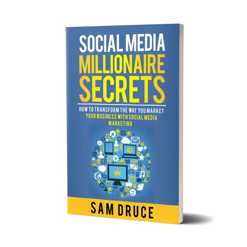Design A Social Media Marketing Book Cover Being Sent to 500,000 in 10 days! Design by D sign Master