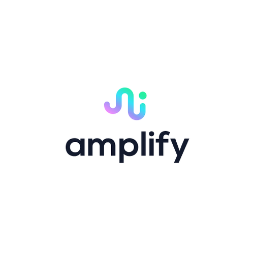 Amplify Logo Design by kosa design