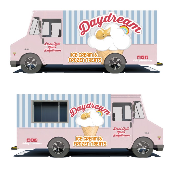 Design Our Vinyl Wrap For Our Amazing Ice Cream Truck