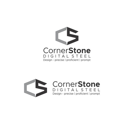 CornerStone logo design Design by Design Stuio