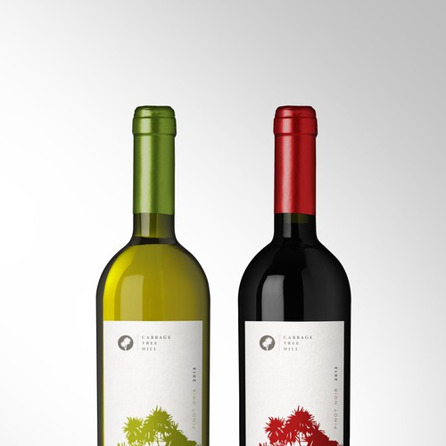 Create a wine label that is simple yet fun Design by Dan Newman