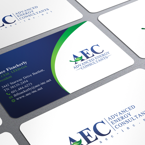 AEC Business Card Design by equiroz™