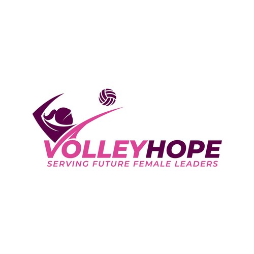 Design a vibrant woman empowering logo that portrays inclusivity and opportunity to play volleyball! Design by Arfian Huda