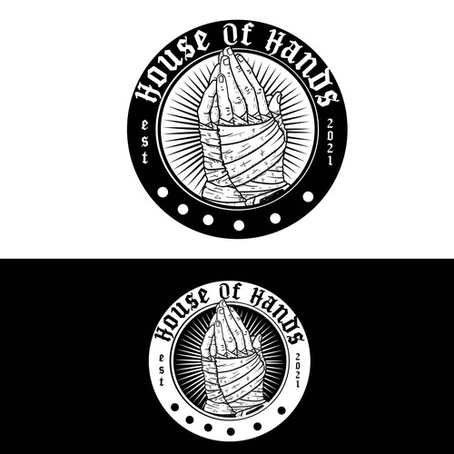 House Of Hands boxing gym logo design Design by Deduder