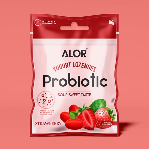 Probiotic Yogurt Lozenges Design by PCab Designs