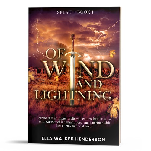 Fantasy book cover design Design by EPH Design