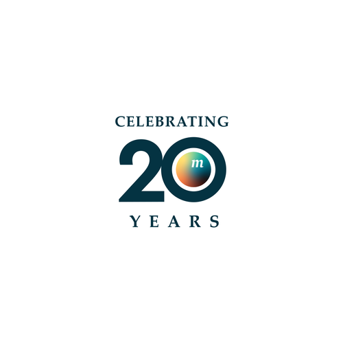 Design a 20 year company logo to celebrate this milestone. Design by Argim