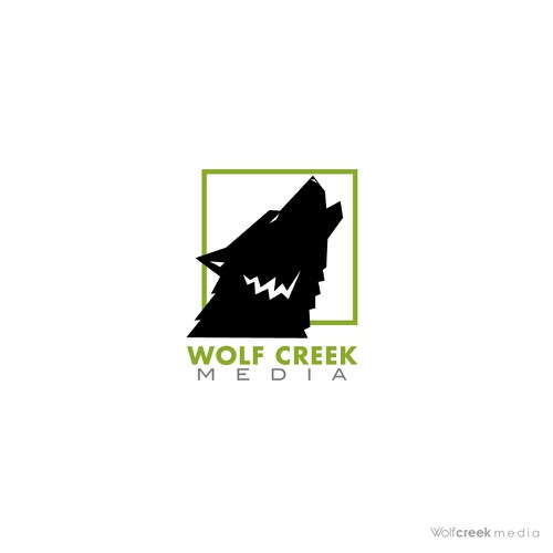 Wolf Creek Media Logo - $150 Diseño de david hunter