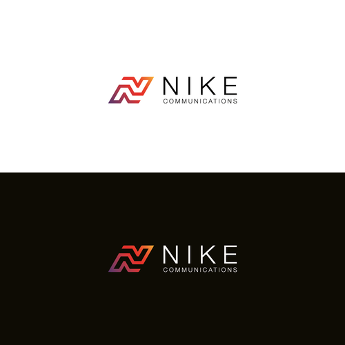 Nike Communications Logo Contest Design by zenzla
