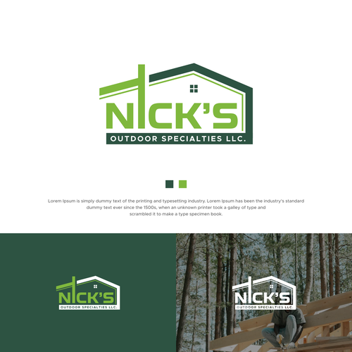 Professional contracting company logo Design by MotionPixelll™