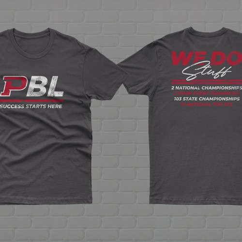 T-Shirt Design for Award-Winning Collegiate Business Club Design by Wild Republic