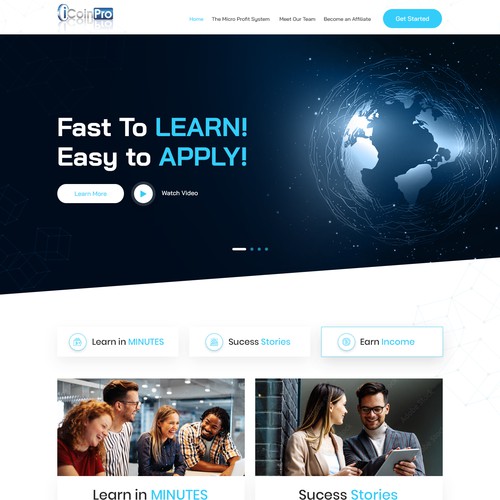 ***GUARANTEED PRIZE*** - NEW WEBSITE DESIGN FOR MLM -*****NEW***** Design by monodeepsamanta