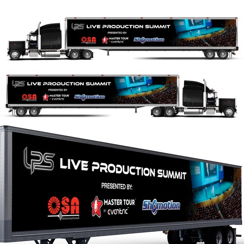 Live Prouduction Summit - TRAILER GRAPHICS Design by Fachri Iffat