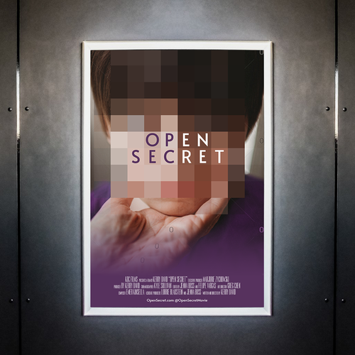 Design a poster for the documentary Open Secret Design by CreamCreative