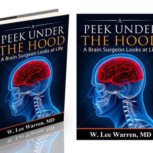 Create a winning book cover design for a brain surgeon's book! Design by Alex_82