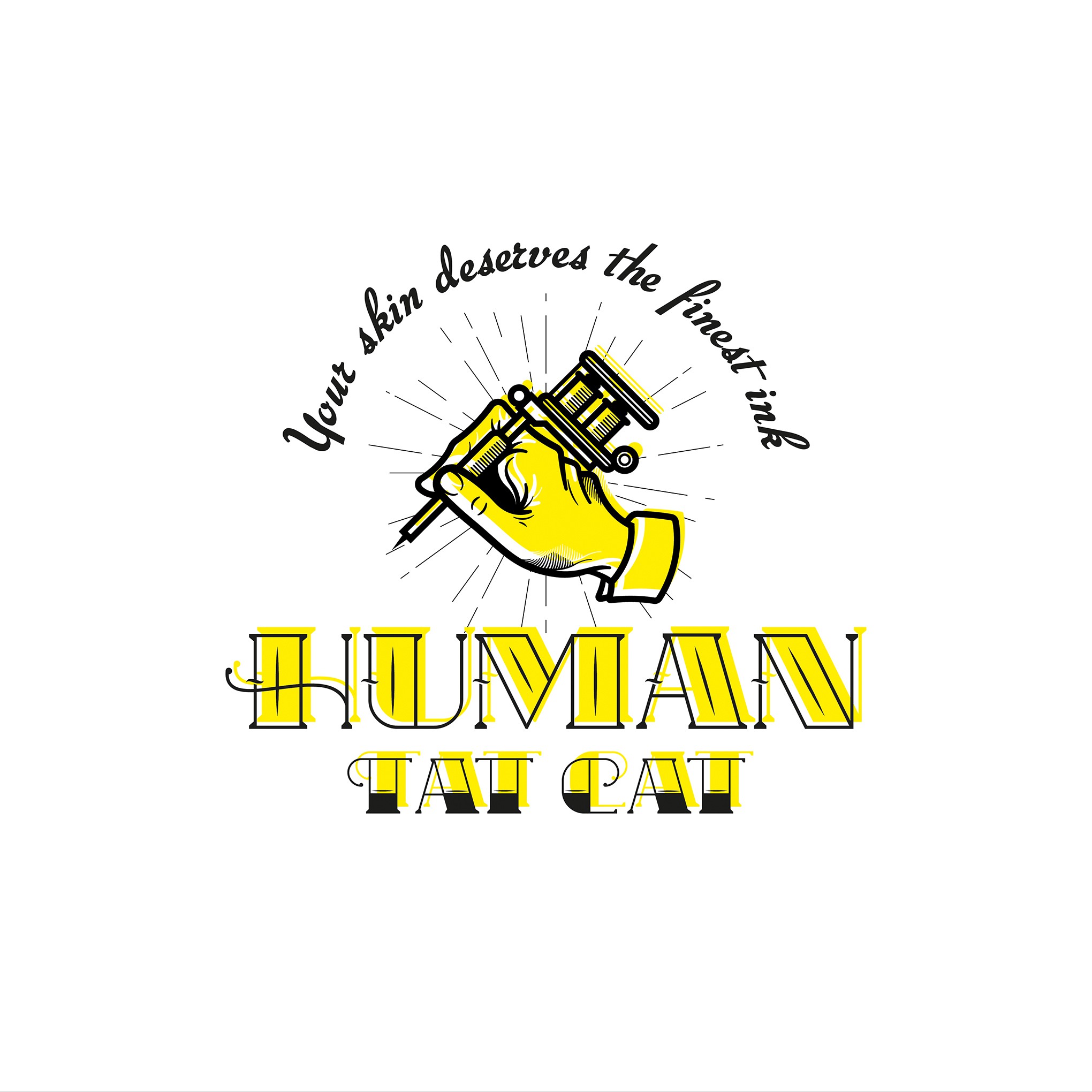 Human logo with the title 'Human Tattoo Catalogue'