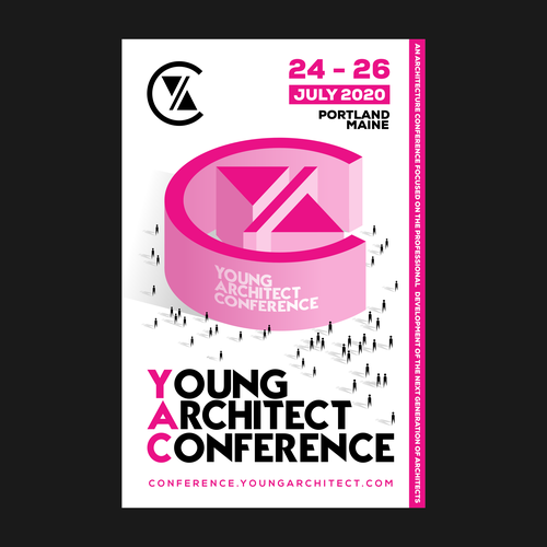 Poster Design for Millennial Architecture Conference Design by el.