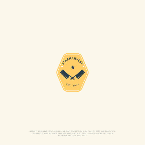 We need a bold logo for our beef & pork Processing Plant Design by Katia Kucher