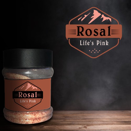 Design a logo for a Pink Himalayan Salt brand Design by BouBouka