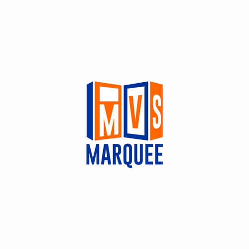 MVS Marquee digital signage logo Design by rifzdesign