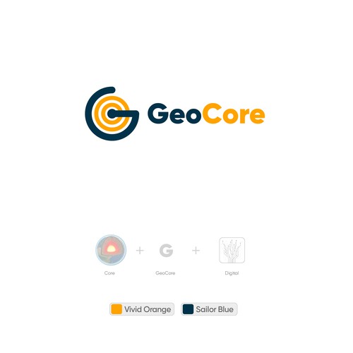 Design a logo for "GeoCore", a GIS Tool Design by nasibli