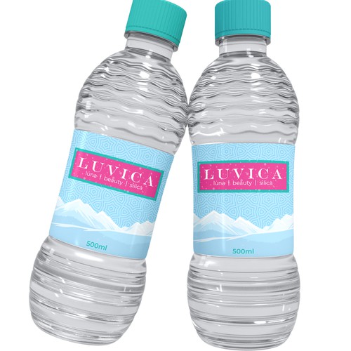 Label design for [beauty mineral water] for women Design by Mamun's_Creation